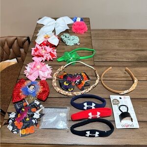 Lot of Headbands / Scrunchies (16)